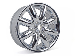 Genuine MINI Disk Wheel, Light-Alloy, Chrome 7X17 Et:48 - 36116778962