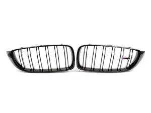 Genuine BMW M Performance Gloss Black Center Grills - F82 F83 M4