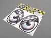 M7 Speed M7 Eye Decal Set - Checkered Flag 92-9006 View 1