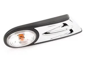 Genuine MINI JCW Chrome Grille Side Scuttle - Right - R55 R56 R57 R58 R59