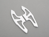 AUTOTECKNIC Bright Silver Shift Paddles - E9X M3 E70 X5M E71 X6M M-DCT BM-0165-BS View 1