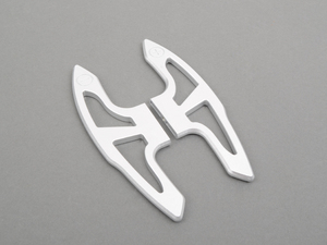 Bright Silver Shift Paddles - E9X M3 E70 X5M E71 X6M M-DCT