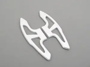 Bright Silver Shift Paddles - E9X M3 E70 X5M E71 X6M M-DCT