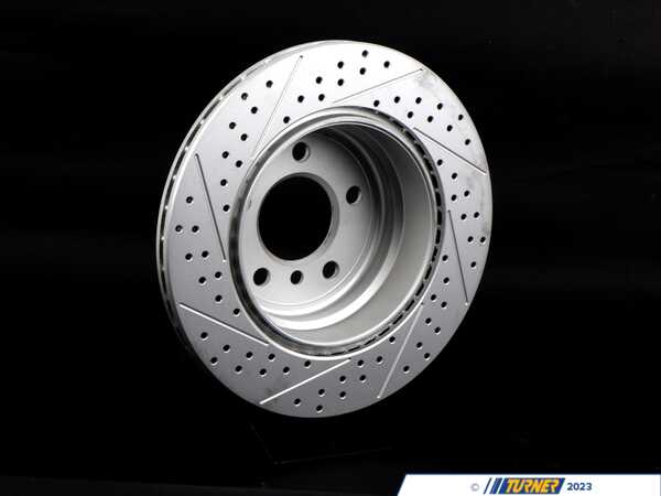 ECS BMW E70 R15 Rear Cross Drilled & Slotted Brake Rotors - Left (320X20) 013176ECS04A-01