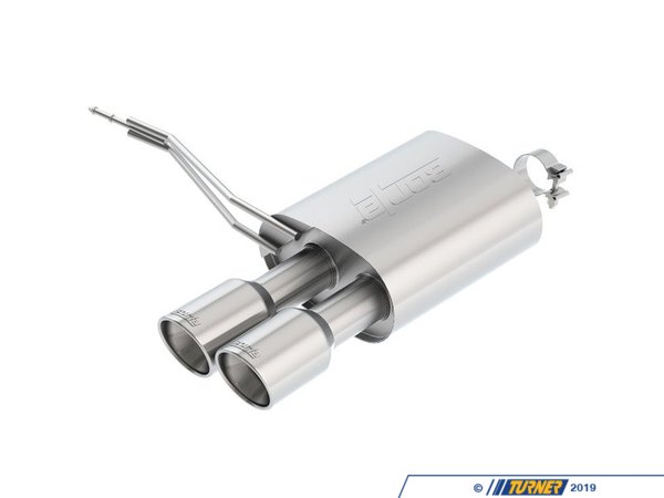Borla Stainless Steel Rear Muffler Exhaust - Touring  11914
