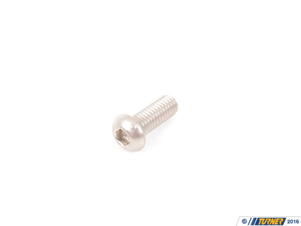 Bremmen Parts Button Head M6 Screw, Stainless, 16mm 94500A237