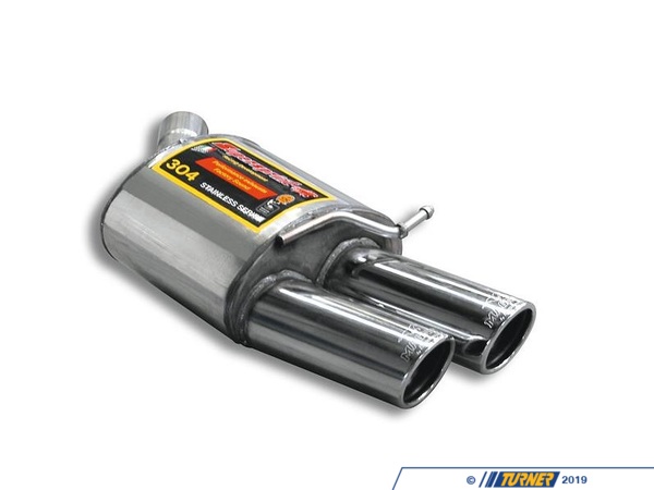 Supersprint rear exhaust left OO90 with E.E.C. homologation 767736