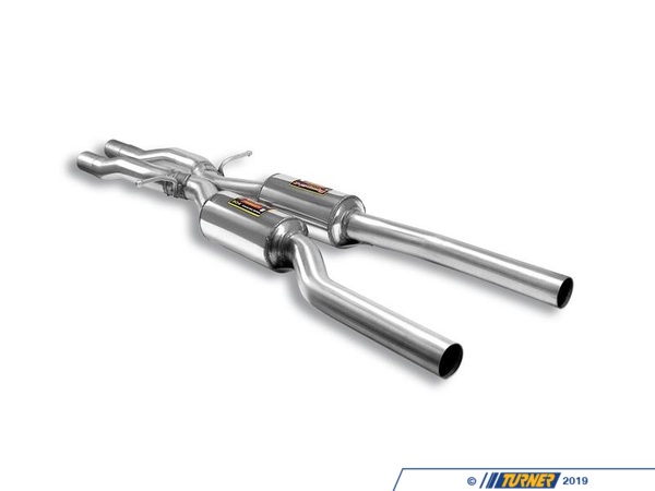 Supersprint AUDI A6 S6 C6 Typ 4F QUATTRO (Berlina + Avant) 5.2 V10 (430 Hp) '06 -> Centre exhaust + "X-Pipe" 766503