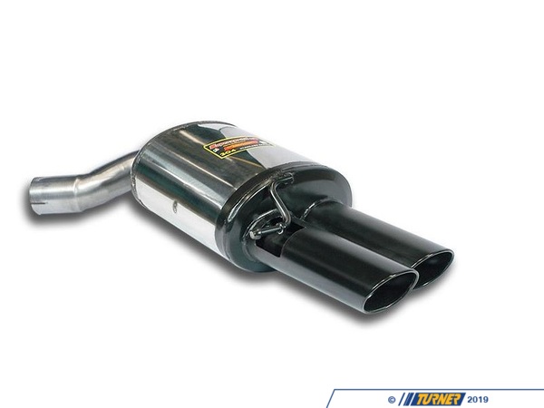 Supersprint AUDI S6 C7 4G (Sedan + Avant) 4.0 TFSI (420 Hp) 2012 -> 2014 Rear exhaust Right 100x75 BLACK 769607