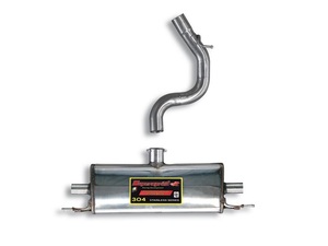 AUDI TT Mk2 QUATTRO Coupe/Roadster  2.0 TFSi (200 Hp / 211 Hp) '07 ->'14 Rear exhaust Right - Left