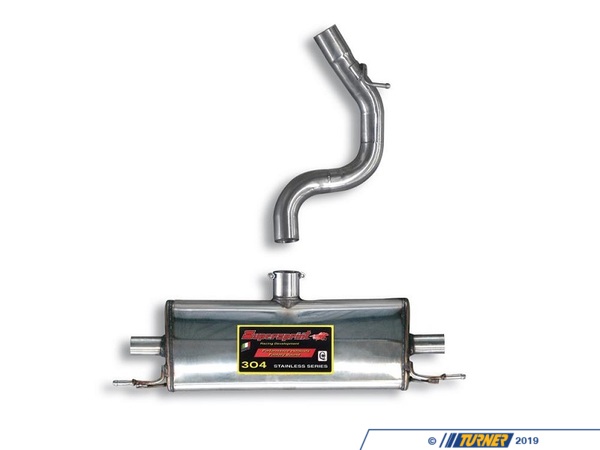 Supersprint AUDI TT Mk2 QUATTRO Coupe/Roadster  2.0 TFSi (200 Hp / 211 Hp) '07 ->'14 Rear exhaust Right - Left 768404