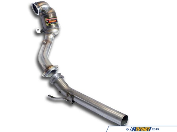 Supersprint 3" Downpipe With High Flow Catalytic Converter - For use only with Supersprint cat-back 772841