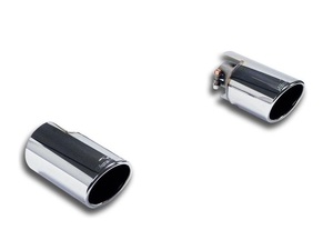 AUDI A3 8P 1.2 TFSi (86 Hp - 105 Hp) 2010 -> 04/2011 Endpipes kit Right O100 - Left O100