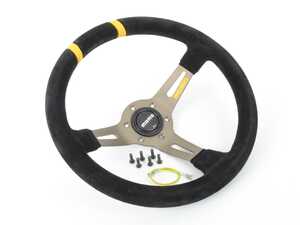MOMO Mod.Drift Steering Wheel - Black Suede - 330mm 
