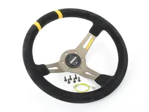 MOMO Mod.Drift Steering Wheel - Black Suede - 330mm