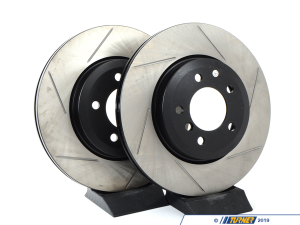 StopTech Gas-Slotted Brake Rotors (Pair) - Front - E46 330i/Ci, Z4 3.0Si 34101166071GS