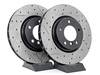 StopTech Cross-Drilled & Slotted Brake Rotors - Front - E36 M3, MZ3 (Pair) - (NO LONGER AVAILABLE) TMS12032 View 1