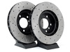 StopTech Cross-Drilled & Slotted Brake Rotors - Front - E36 M3, MZ3 (Pair) - (NO LONGER AVAILABLE) TMS12032 View 4