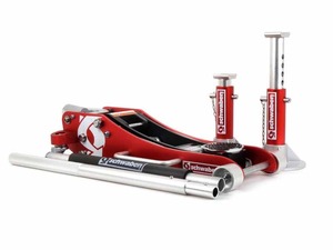2-Ton Low Profile Aluminum Hydraulic Floor Jack With 3-Ton Aluminum Jack Stands
