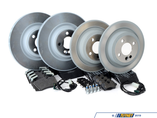 Genuine MINI Front & Rear Brake Service Kit - JCW 34116855782KT22