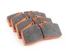 Pagid Racing StopTech Calipers ST40 ST45 - Race Brake Pad Set - Pagid RS4-4 Orange - (NO LONGER AVAILABLE) TMS2525 View 1