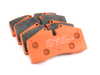 Pagid Racing StopTech Calipers ST40 ST45 - Race Brake Pad Set - Pagid RS4-4 Orange - (NO LONGER AVAILABLE) TMS2525 View 2