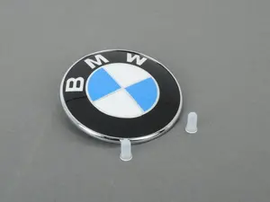BMW Trunk Emblem with Grommets For E39 5-series