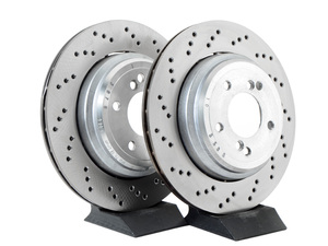 Cross-Drilled & Floating Brake Rotors - Rear - E46 M3 US/Euro/CSL/ZCP