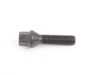 H&R 60 Degree Conical Seat Wheel Bolt (Black) - 14x1.5x47mm - Priced Each 1454701SW View 2