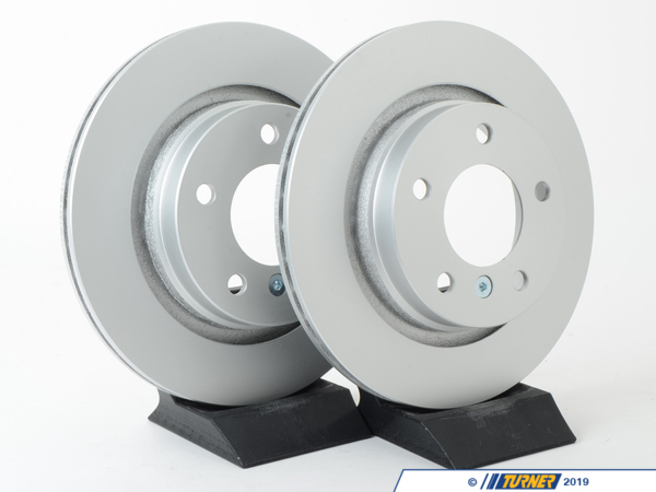 Pagid Rear Brake Rotors - E46 325/328 (Pair) 34211165563KT