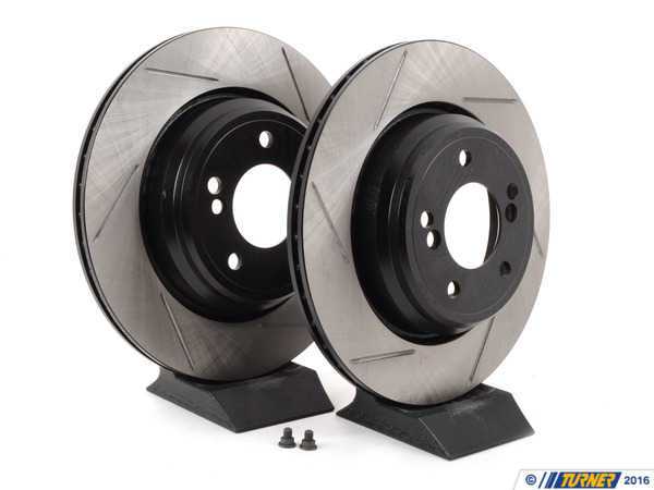 StopTech Gas-Slotted Brake Rotors (Pair) - Rear - E46 M3, E39 M5 - (NO LONGER AVAILABLE) 34212229379GS