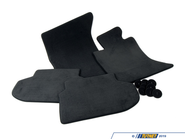 Genuine BMW Genuine BMW Set Of Floor Mats Velours Schwarz - 51477351387 51477351387