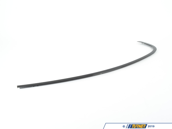Genuine BMW Genuine BMW Inisher Window Frame Top Rr - 51357185238 - Gloss Black 51357185238