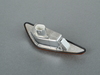 Genuine BMW Genuine BMW Amber Fender Side Marker - Right - E46 325Ci 330Ci 63136920686 View 2