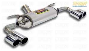 Supersprint Performance Sport Muffler With Valve (Polished Race Tips) - F87 M2