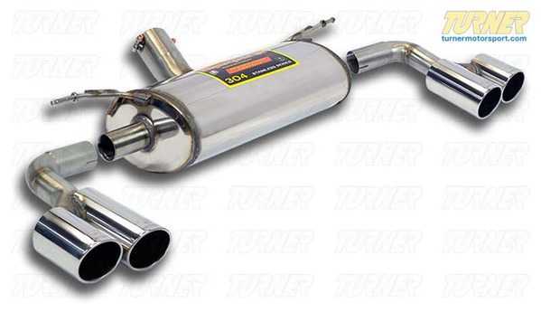 Supersprint Supersprint Performance Sport Muffler With Valve (Polished Tips) - F87 M2 523626