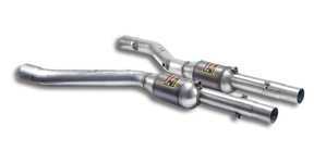 E60 545i/550i Supersprint Section 1 Metallic Sport Cats (for use with headers)