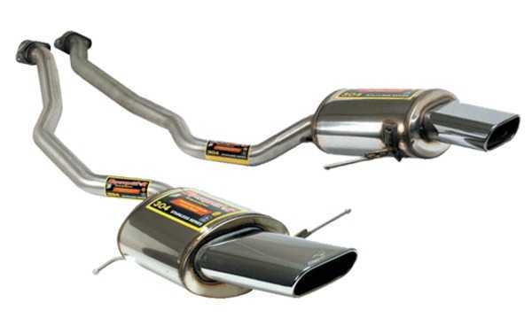Supersprint E53 X5 Supersprint Performance Mufflers (Left & Right Set) (Oval Tips) - (NO LONGER AVAILABLE) 787109-787139