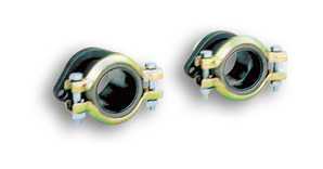 E34 530i Supersprint Connecting Flanges (Resonator to OE Cat)
