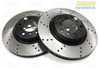 StopTech Cross-Drilled Brake Rotors - Rear - E39 M5 & E46 M3 (pair) - (NO LONGER AVAILABLE) 34212229379CD View 3
