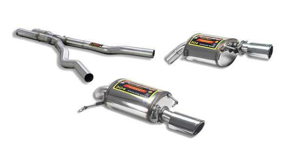 Supersprint E89 Z4 35i/35is Supersprint Cat-Back Performance Exhaust (Single Round Tips) TMS217652