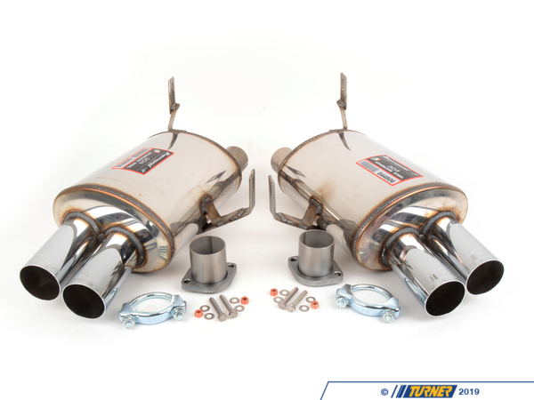 Supersprint Supersprint Racing Muffler Set - 4x70mm Tips - Z4 M Coupe/Roadster TMS1274