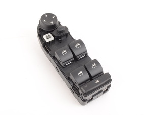 Genuine BMW Switch Assembly - Window Lifters and Mirror Adjustment (Black) - E70 E71