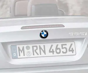 E93 Convertible Rear Trunk Emblem (BMW Roundel)