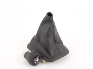 Manual BMW Shift Knob - ZHP Style Weighted Anatomic - 5 or 6 Speed Pattern