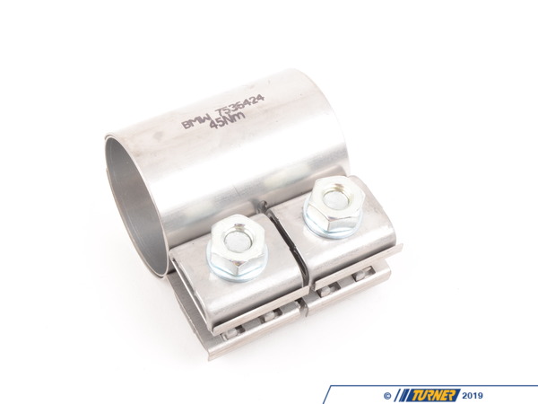 Genuine MINI 48mm Exhaust Clamp - Priced Each 18307536424