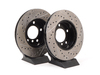 StopTech Cross-Drilled & Slotted Brake Rotors - Front - E36 (except M3), E46 323i/Ci, Z3 (except M) (pair) - (NO LONGER AVAILABLE) 34111162282CDS View 2