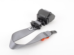 Left Front Upper Belt With Force Limiter - Grey - E38, E39