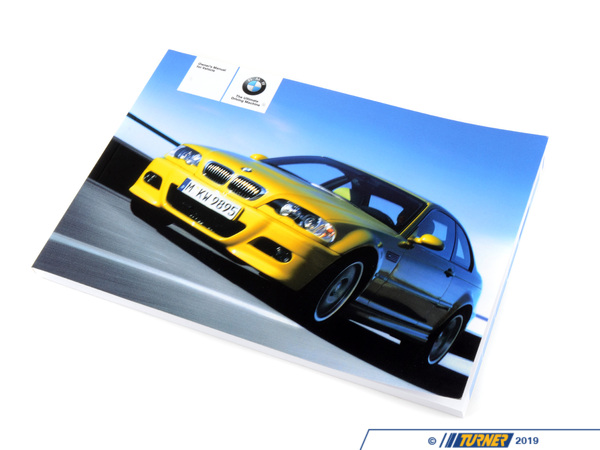 Genuine BMW Owner's Handbook - E46 01410158142