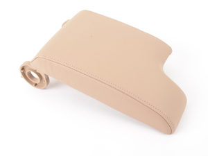 Genuine BMW Front Armrest Lid - Hellbeige Montana Leather